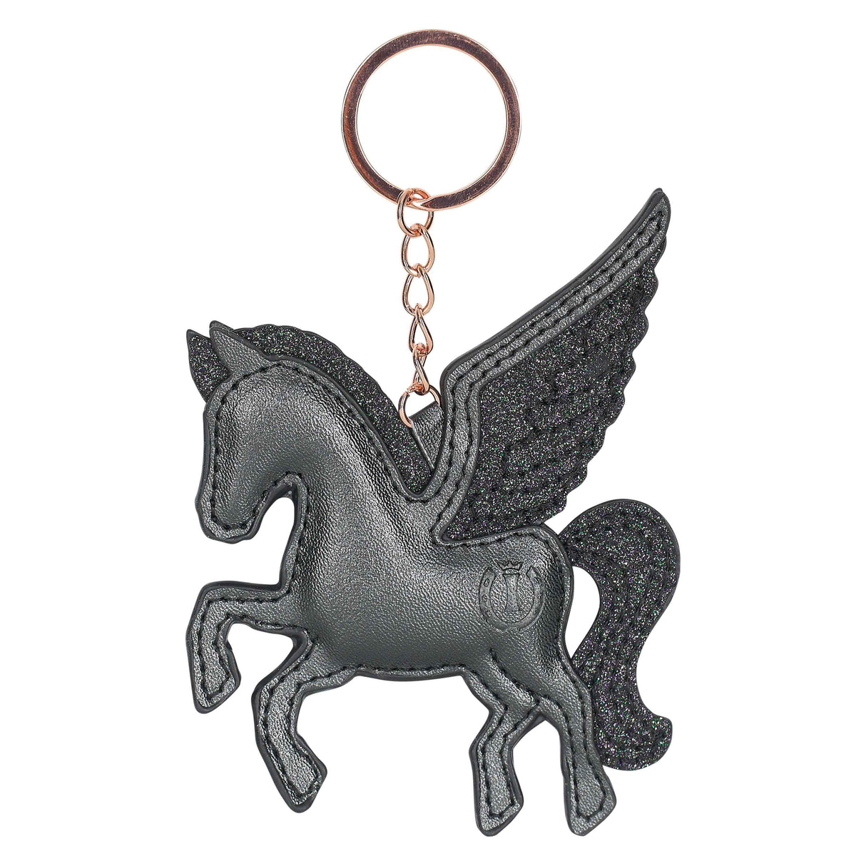 Imperial Riding Key To My Horse Keychain #colour_black-metallic