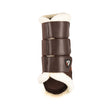 ProReaction Performance Air Mesh Brushing Boots by Hy Equestrian #colour_brown