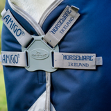 Horseware Ireland Amigo 1200D FieldSafe Plus 50g Turnout Rug #colour_navy-titanium-grey-silver