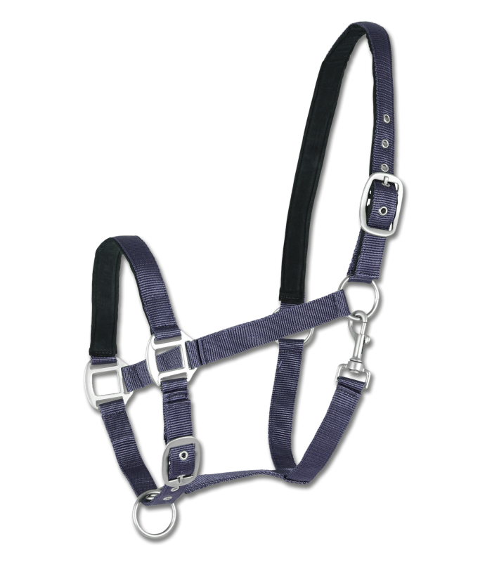 Waldhausen Satin Perlon Halter #colour_blue