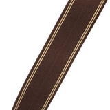 Shires Lusso Three Point Elastic Breastplate #colour_brown