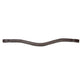 Shires Velociti Lusso Curved Browband #colour_havana