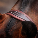 Shires Velociti LUSSO Opus 180M Grackle Bridle #colour_havana