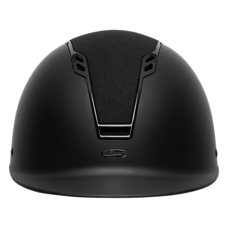 SWING H22 Riding Helmet #colour_black-matt-black-velvet