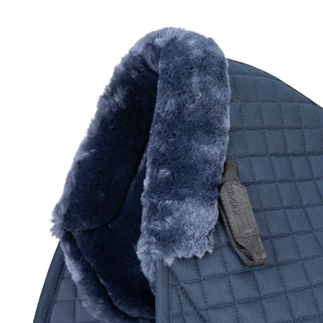 Shires ARMA SupaFleece Saddlecloth #colour_navy