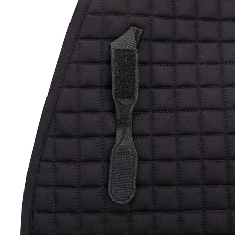 Shires ARMA Deluxe Cotton Saddlecloth #colour_black