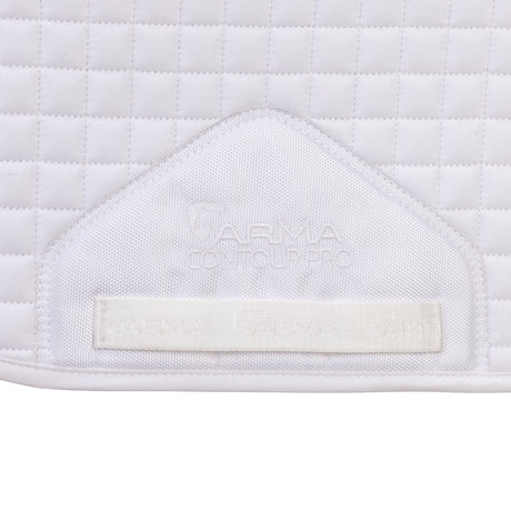 Shires ARMA Numbered Saddlecloth #colour_white