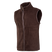 Baleno Harvey Mens Fleece Bodywarmer #colour_chocolate