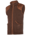 Baleno Newington Mens Fleece Bodywarmer #colour_chocolate