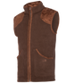 Baleno Newington Mens Fleece Bodywarmer #colour_chocolate