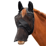 Waldhausen Premium 3-in-1 Fly Mask #colour_black