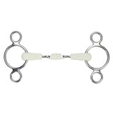 Shires EquiKind Softie 2 Ring Gag Peanut Link