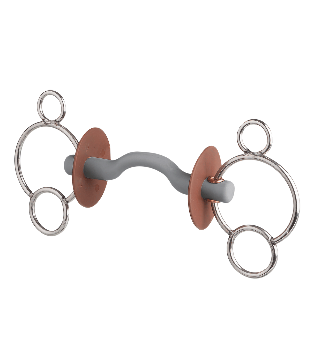 Beris Soft 3-Ring Tongue Port Bar Bit