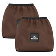 HV Polo Essential Stirrup Covers #colour_dark-brown