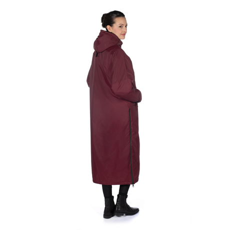 HKM Extra Long Riding Jacket -Julie- #colour_bordeaux