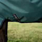 Horseware Ireland Amigo Ripstop 900D 100g Turnout Rug #colour_dynasty-green-navy-silver