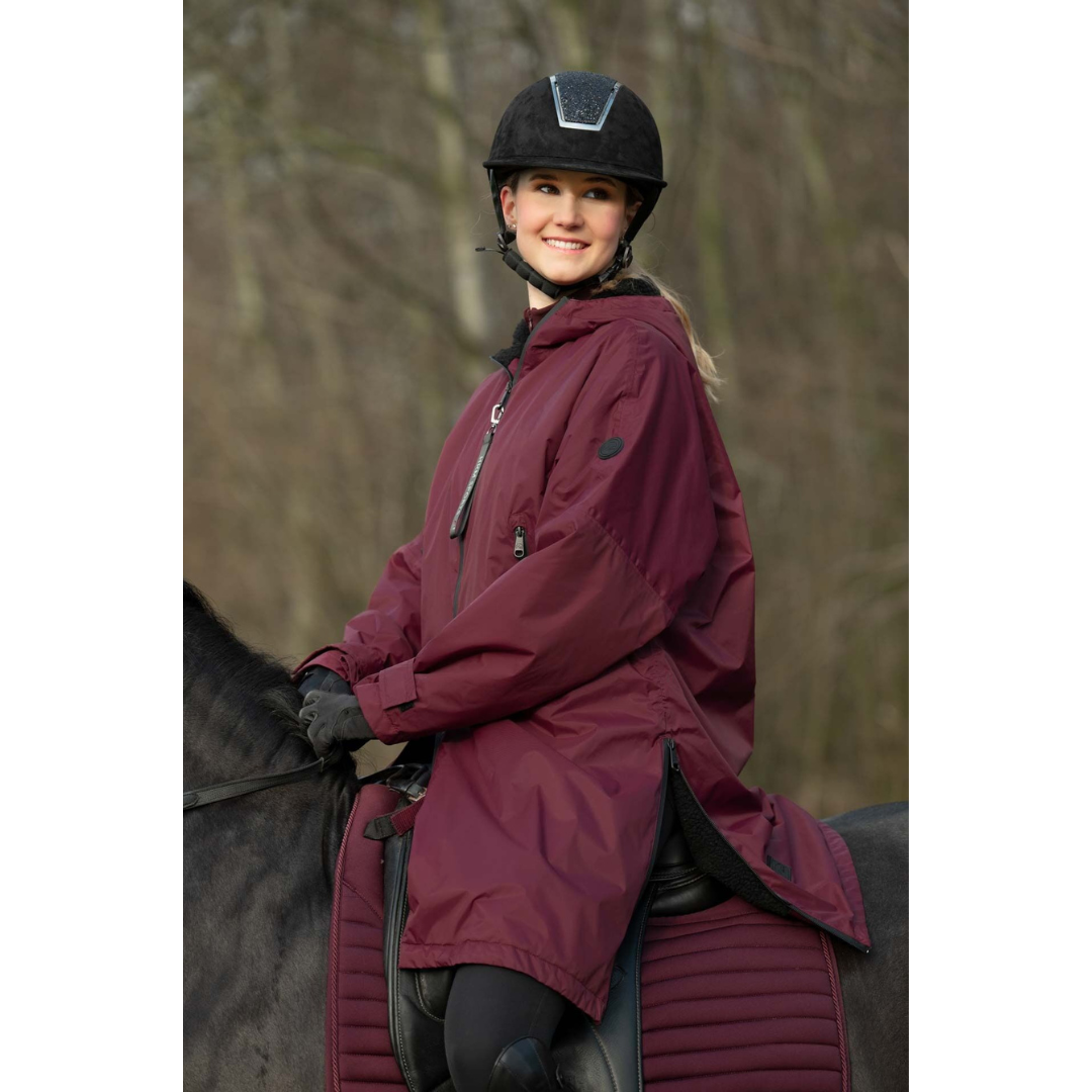 HKM Women's Riding Jacket -Julie- #colour_bordeaux