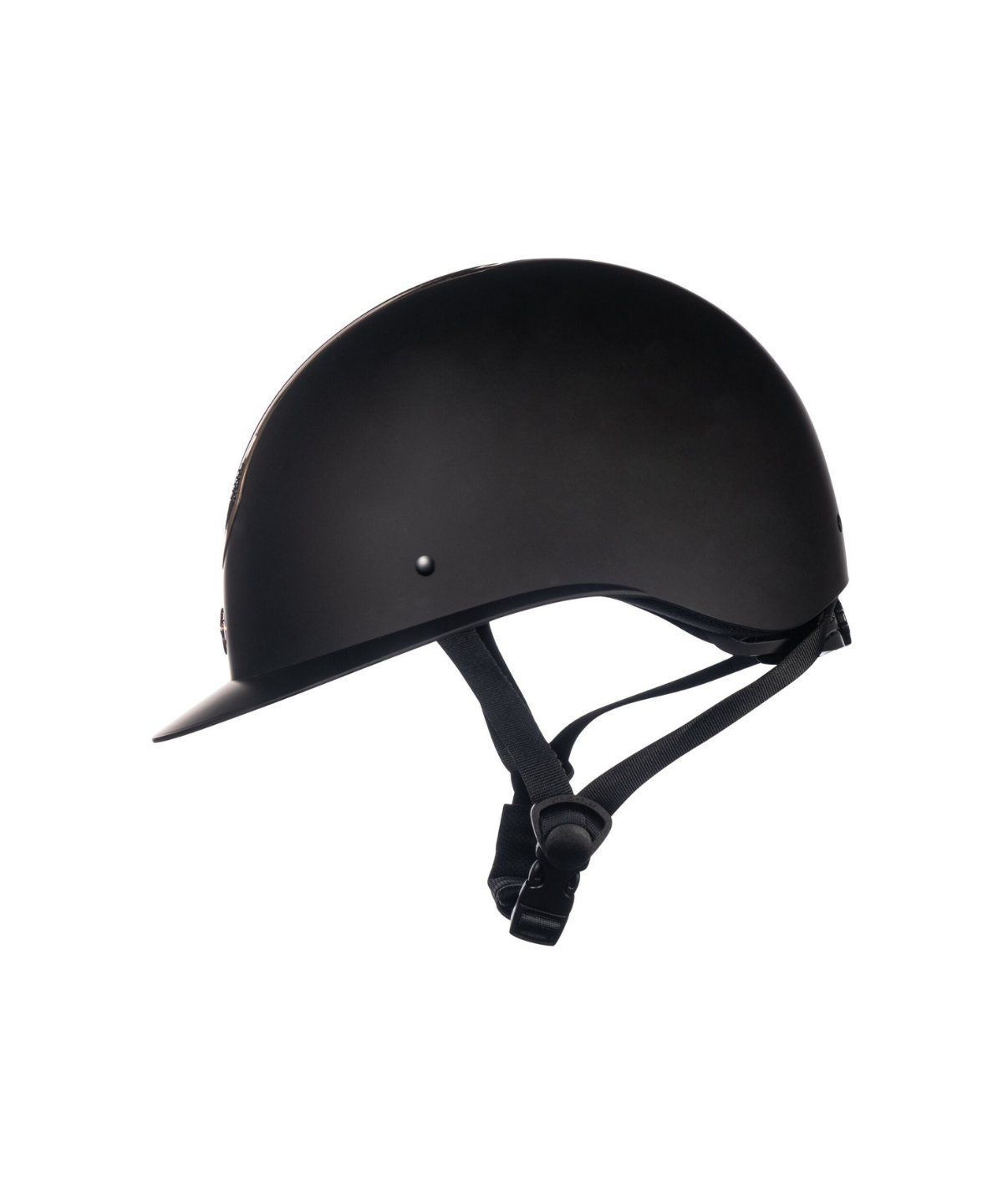 HKM Riding Helmet -Illusion- #colour_black-rose-gold