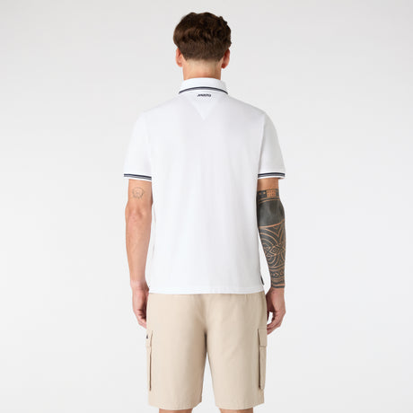 Musto Men's Original Tipped Pique Polo #colour_white