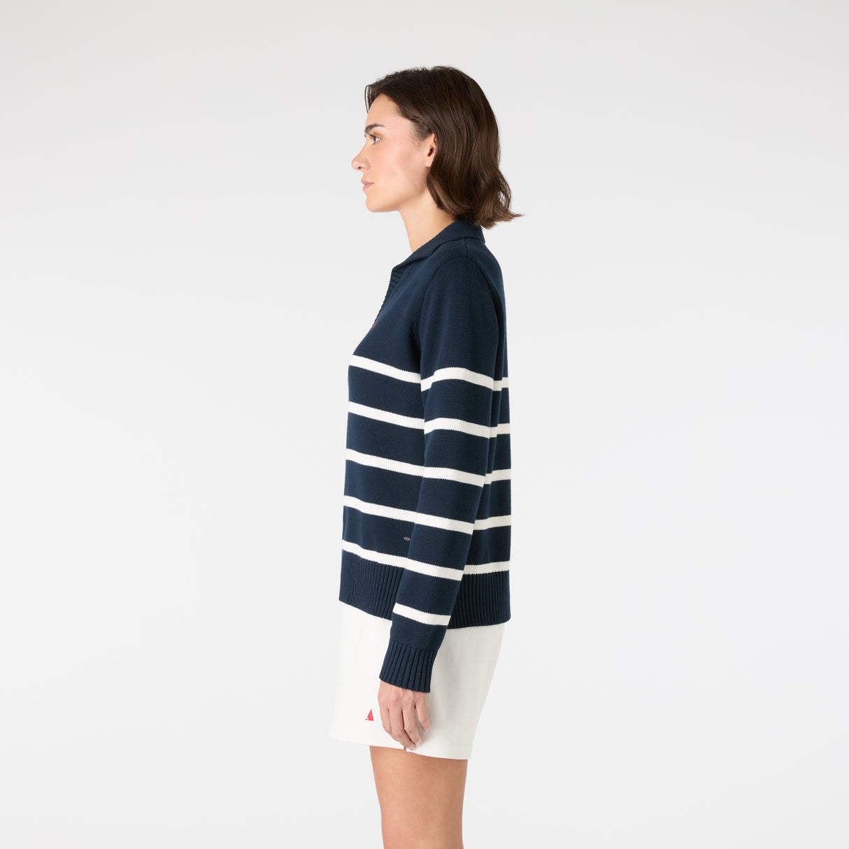 Musto Women's Original Marine Knit #colour_navy