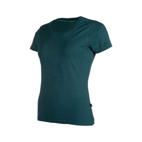 HKM Women's T-Shirt -Livigno Horse Head- #colour_deep-green