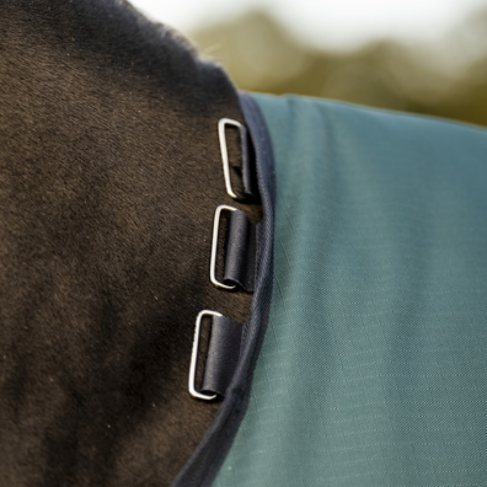Horseware Ireland Amigo Ripstop 900 0g Turnout Rug #colour_dynasty-green-navy-silver