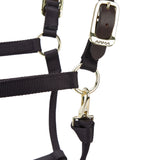 Shires ARMA Premium Adjustable FieldSafe Headcollar #colour_black