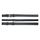 Waldhausen Rubber-Leather Reins without Bars #colour_black