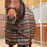 Shires Tempest Plus Lite Stable Rug #colour_green-tartan