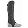 Equestro Lincoln Leather Mini-Chaps #colour_black