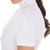 Equestro Women's Slim Fit Stretch Competition Polo Shirt