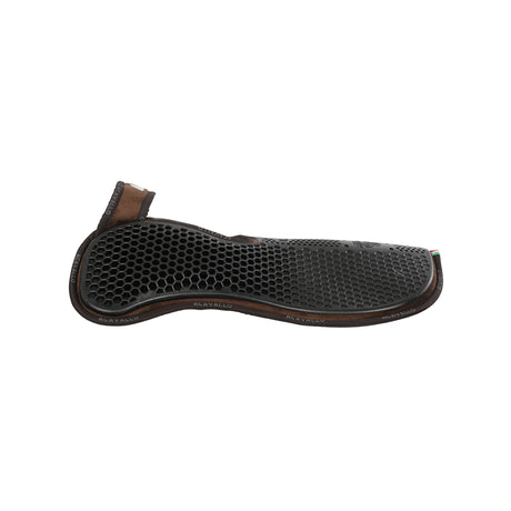 Acavallo Pad MF WFS Suede Hexagonal Gel Front Riser #colour_brown