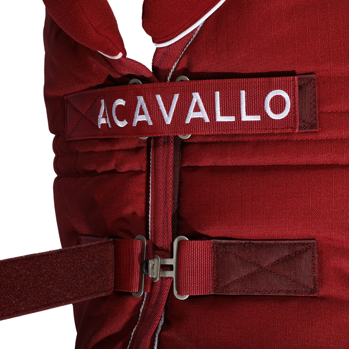 Acavallo 600D Ripstop Stable Rug 500G #colour_burgundy
