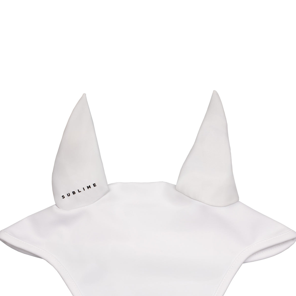 Sublime spandex fly veil with silicone logo patch