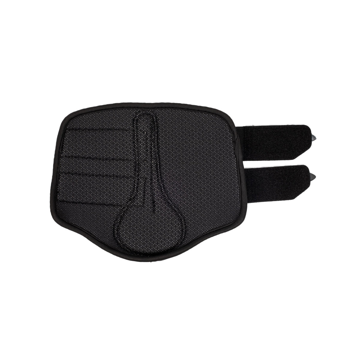 Acavallo Front Brushing Boots Perforated Neoprene #colour_black