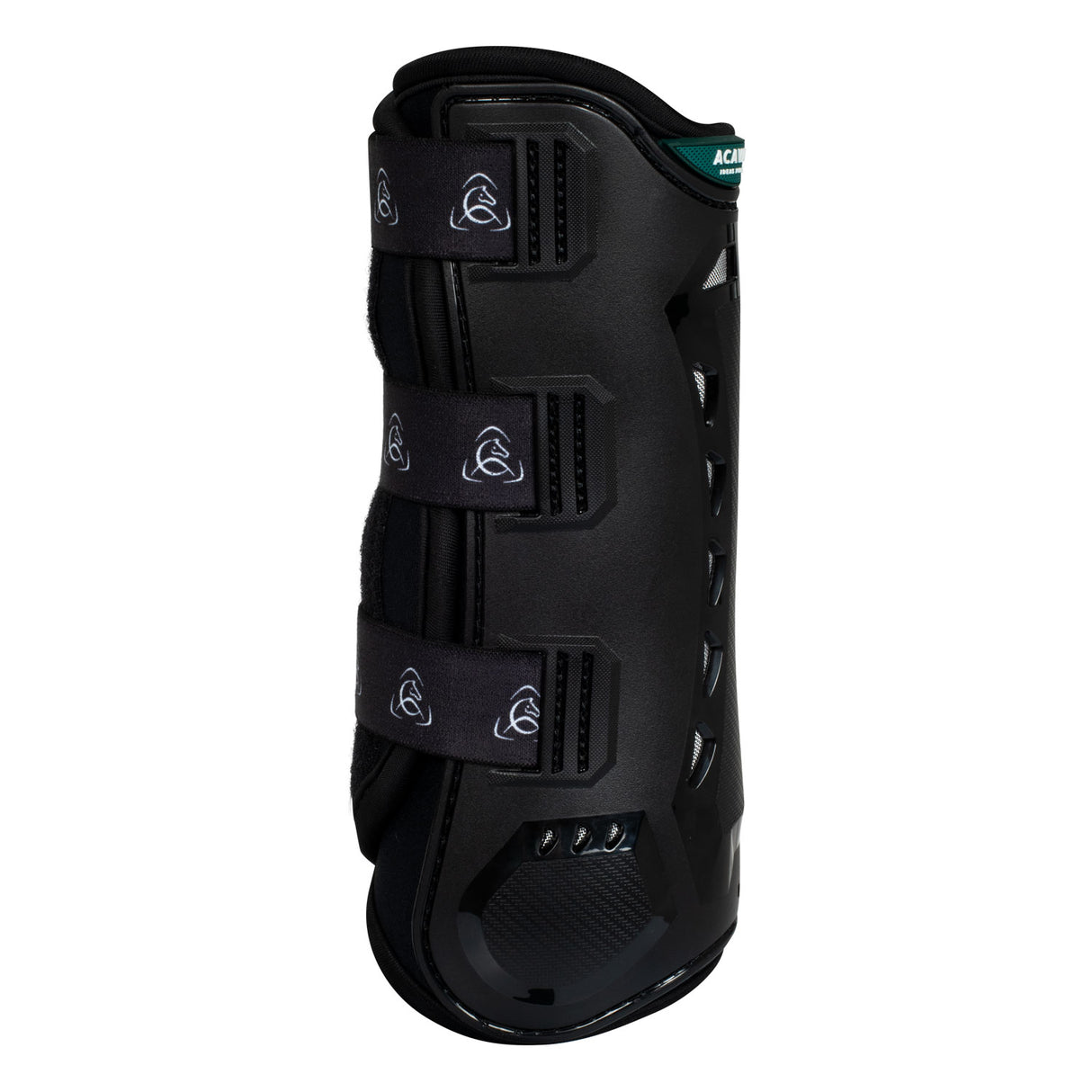 Acavallo Anatomical Front Dressage Boots #colour_black