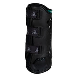 Acavallo Anatomical Front Dressage Boots #colour_black