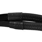 Equestro Bridle With Mexican Noseband And Synthetic Sheepskin
