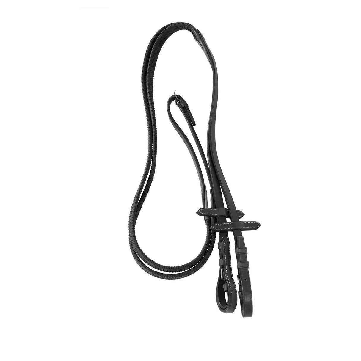 Equestro Bridle With Mexican Noseband And Synthetic Sheepskin
