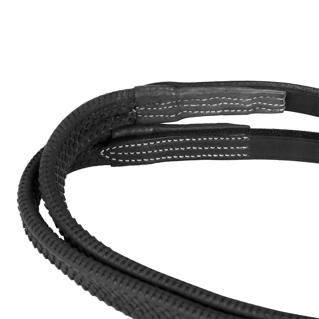 Equestro Bridle With Mexican Noseband And Synthetic Sheepskin