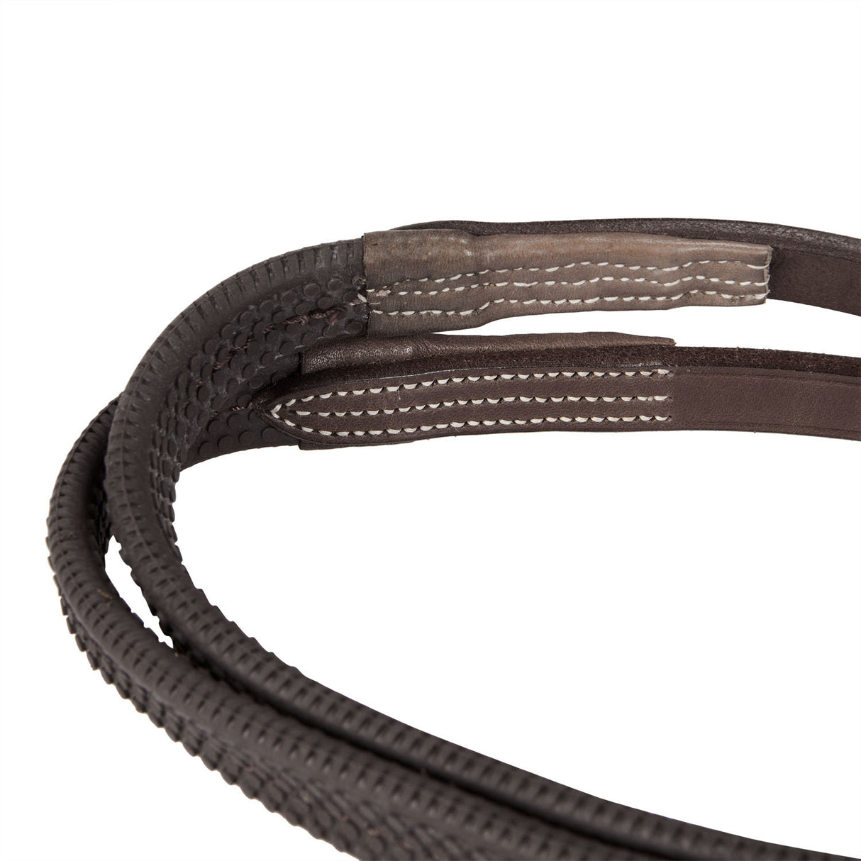 Equestro Bridle With Mexican Noseband And Synthetic Sheepskin