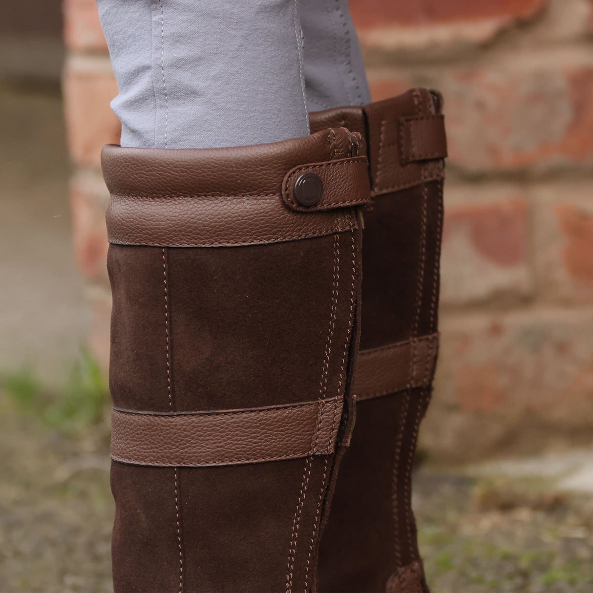 Brogini Children's Hollingworth Piccino Zip Country Boots