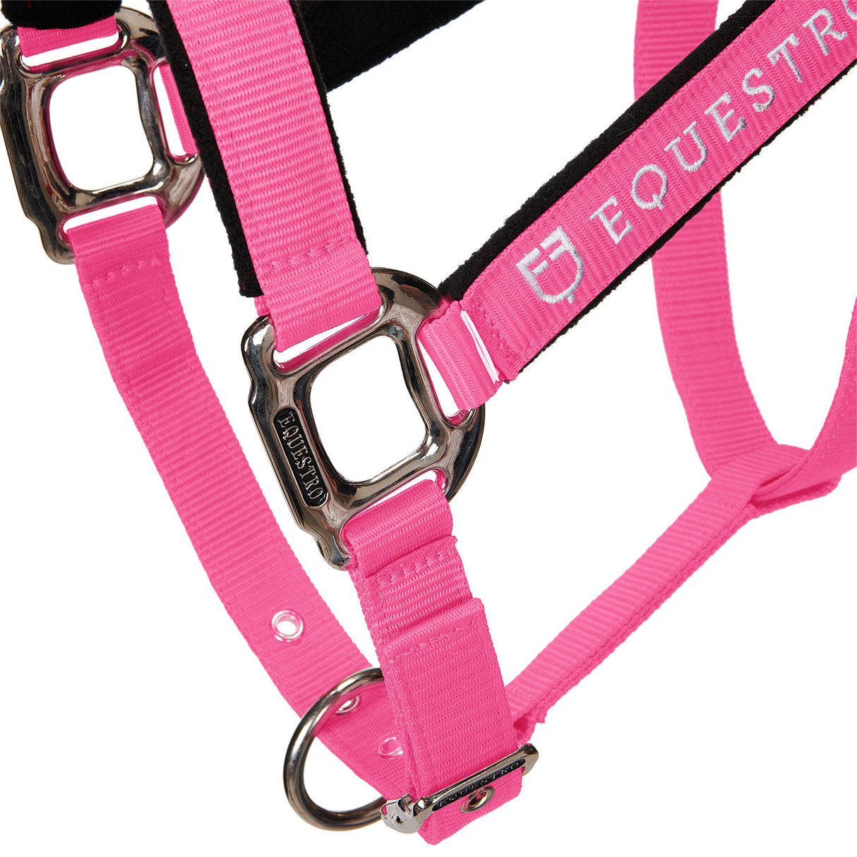 Padded double adjustment headcollar