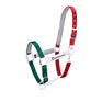 Equestro Nylon Halter With Snap Hook #colour_green
