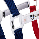 Equestro Nylon Halter With Snap Hook #colour_blue