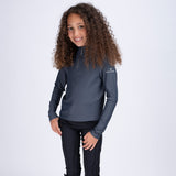 Mochara Childs Technical Recycled Base Layer #colour_charcoal