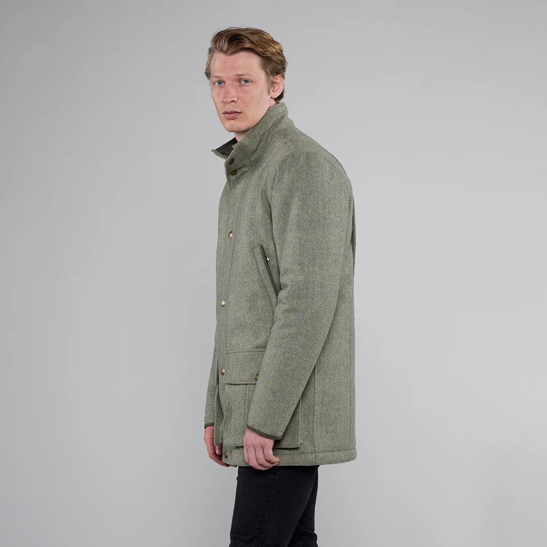 Toggi Men's Cheswick Waterproof Tweed Coat #colour_glencoe-tweed