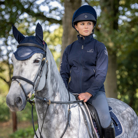 Charles Owen Pro II Plus Skull Riding Hat #colour_navy