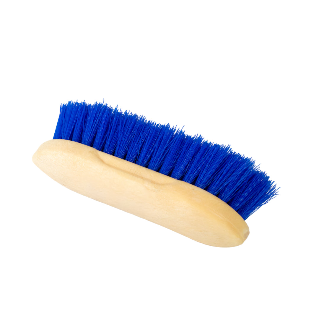 GS Equestrian & Country Plastic Dandy Brush #colour_blue