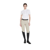 Equestro Women's Full Grip Slim Fit Breeches